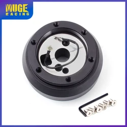 Base de conector de volante de 6 furos 170h kit adaptador de cubo curto de volante para Dodge GMC Chevy Jeep Pontiac QR034