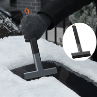 Snow Brush for Cars Ice Scraper Snow Brush for Cars Cleaning Scraping Tool Auto Ice Breaker Snow Shovel Scraper for Car Glass