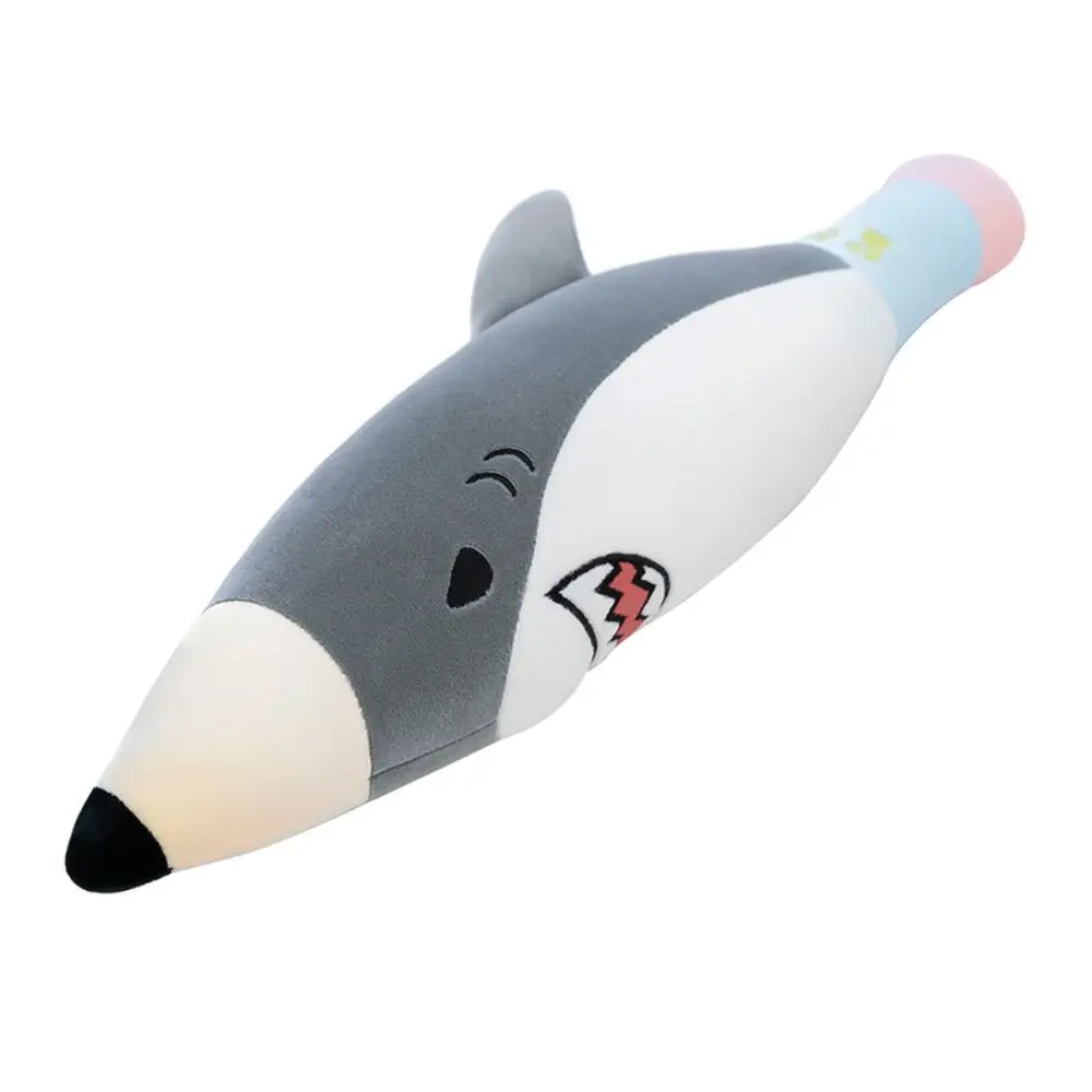 

Novelty PP Cotton Shark Pen Plush Toys Soft Fluffy Shark Plush Doll Collection Ins Stuffed Animal Plush Toys Party Supplies
