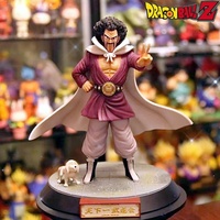 23cm Anime Figures Dragon Ball Z Figure Mr Satan Tenkaichi Budokai Hercule Figurine Ox King Statue Model Doll Collectible Toys