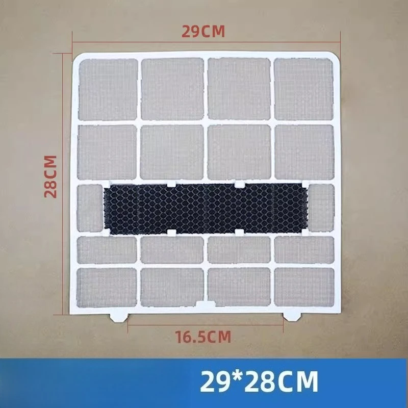 2pcs for CHIGO Air Conditioner Filter Dustproof Screen, Units - Dust Isolation, Antibacterial, Formaldehyde Filter 29*28cm