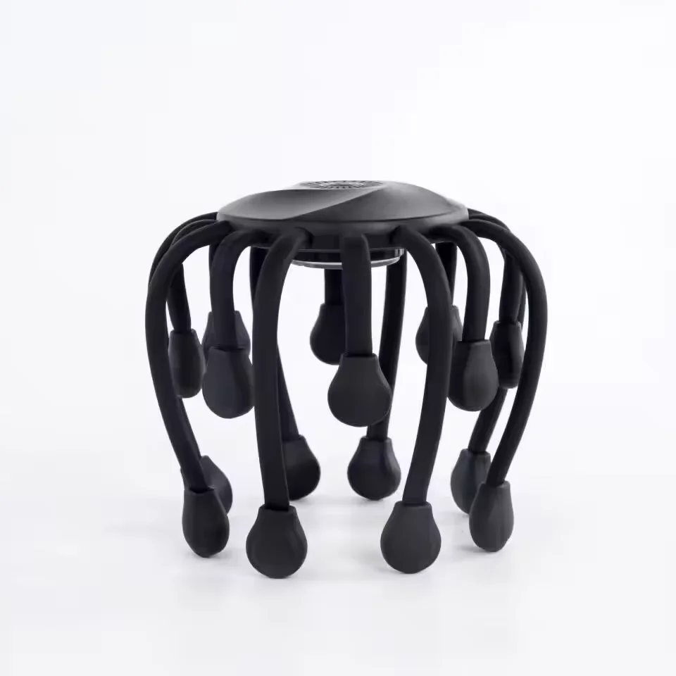 

Portable Head Massager, Silicone Wireless Scalp Massager, 140x180mm Electric Head Massager, Cordless Rechargeable Massager