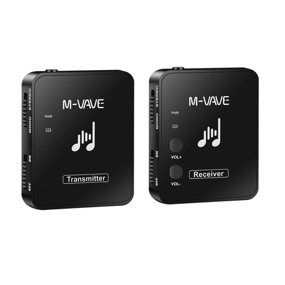 M-wave Wp-10, 2.4G Earphone Monitor Headphone sistem nirkabel Earphone panggung Audio pemancar penerima untuk Stereo M8