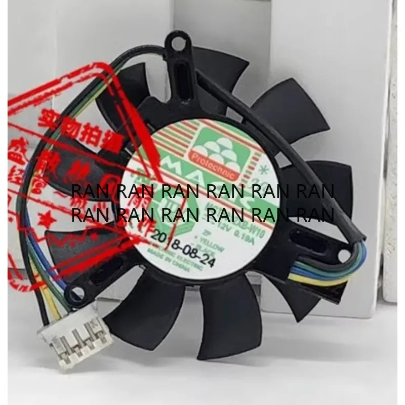 

Новый вентилятор процессора для MAGIC MGT5012XB-W10 12 В 0,19 А 9500GT Вентилятор охлаждения видеокарты