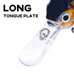 Multi -Joint -Wobbler -Fischereiköder, harte künstliche Köder, 6 Segmente Bionische, lange Zunge, Down Tilapia Swimbait, 10 cm, 14g 6 Hauptverkauf von Tilapia -Ködern - №1