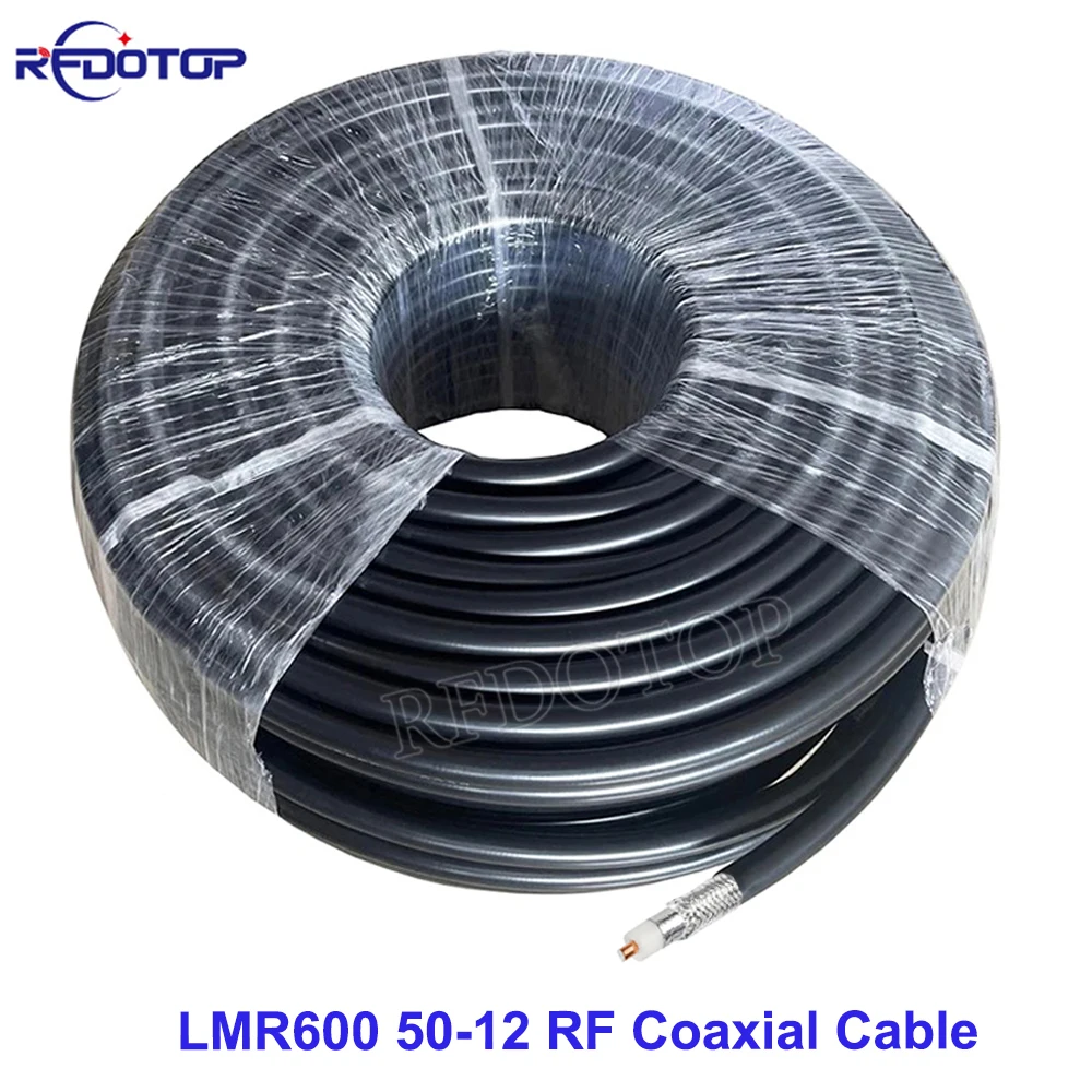 

LMR600 Coaxial Cable High Quality Low Loss 50-12 RF Coaxial Cable 50 Ohm RF Extension Cord Jumper for 50-12 Wire Connectors