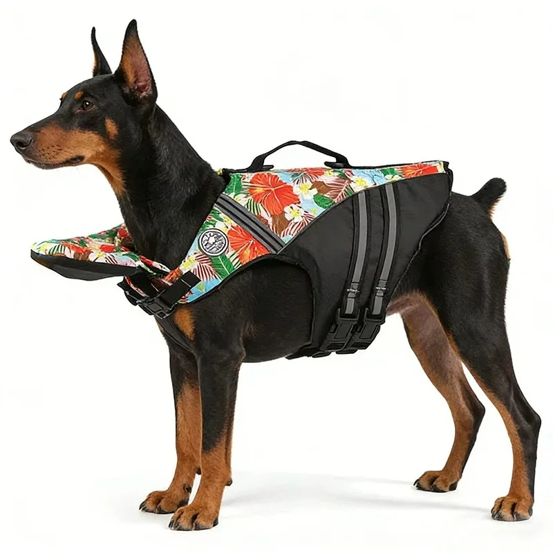 Hundeschwimmweste Mit Kinnstütze, Auftriebsanzug Für Kleine Und Mittelgroße Hunde Zur Verhinderung Des Ertrinkens J095 Sc784F3E3F2C045Bc8857Da1D0A2B082Cs