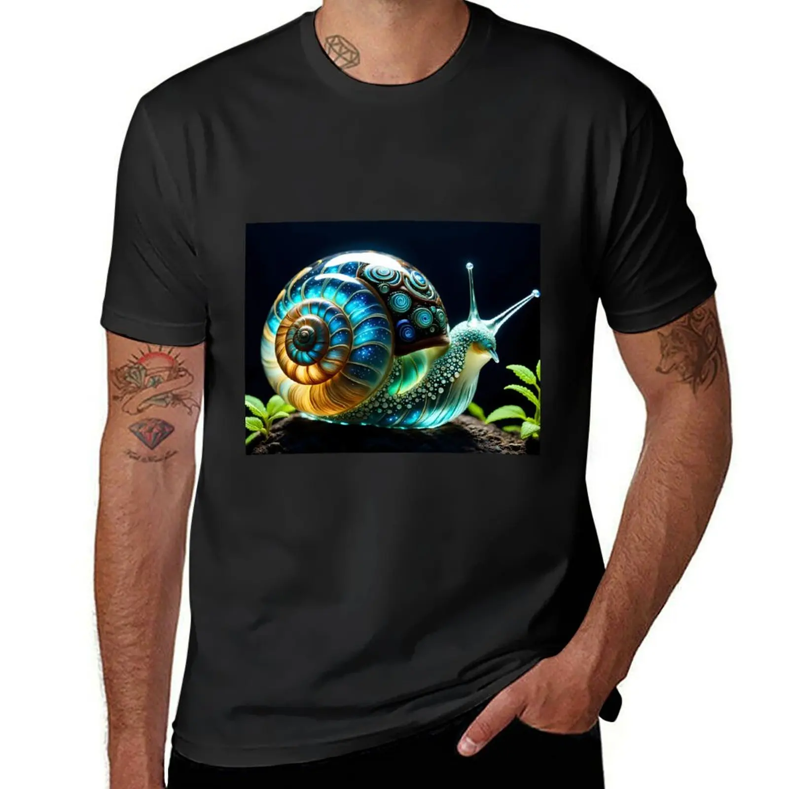 Fantastic Snail T-Shirt cute clothes funnys anime clothes workout shirts for men