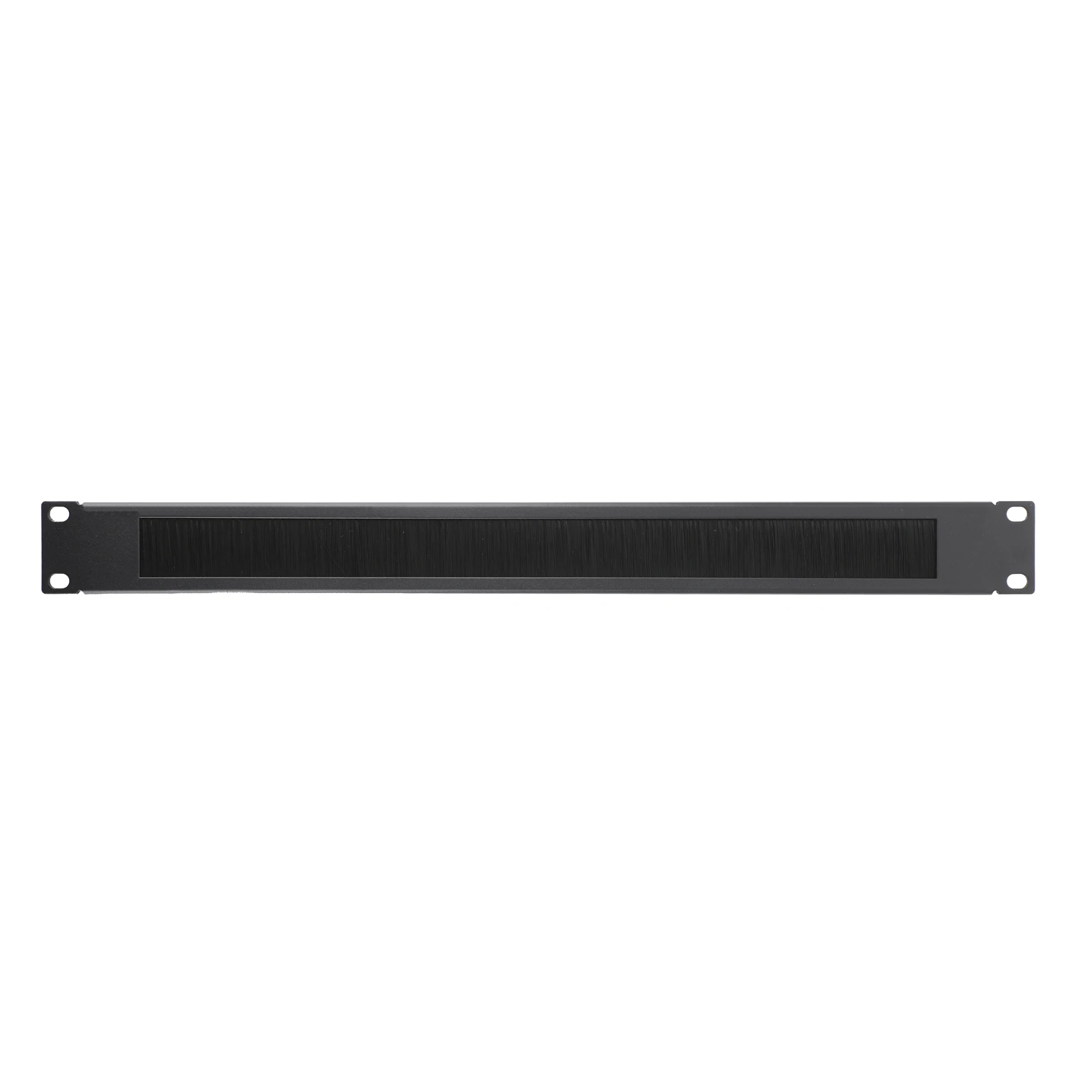 US 1/2Pcs 1U Rack Mount Blanking Plate Rack Network Closed/Semi-open Brush Panel  Cable Management for 19-inch Rack or Cabinet