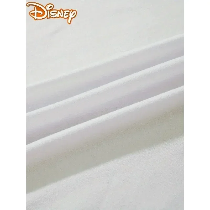 Koszulka Disney Stitch na Święto Dziękczynienia, damska koszulka z czystej bawełny, nowa męska i damska odzież codzienna w stylu streetwear