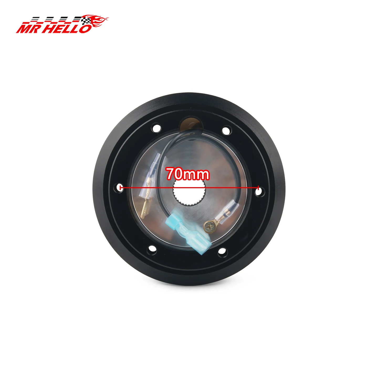 Aluminum Steering Wheel Boss Kit Hub Adapter Car Refit Kit Steering Wheel Connector Base Adapter For Honda 130H