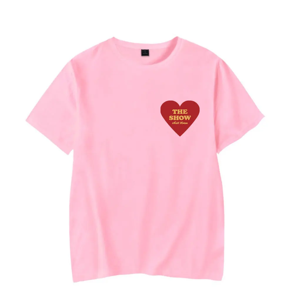 Niall Horan-Camiseta de Hello Lovers The Show Heart Merch para hombre y mujer, camisa divertida de manga corta, Tops Harajuku Unisex