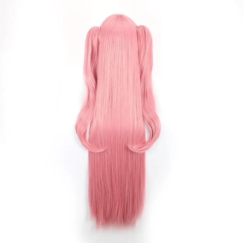 Krul Tepes 100CM Long Straight Wig Owari no Seraph Of The End Synthetic Hair Anime Cosplay Wig Ponytail Wigs