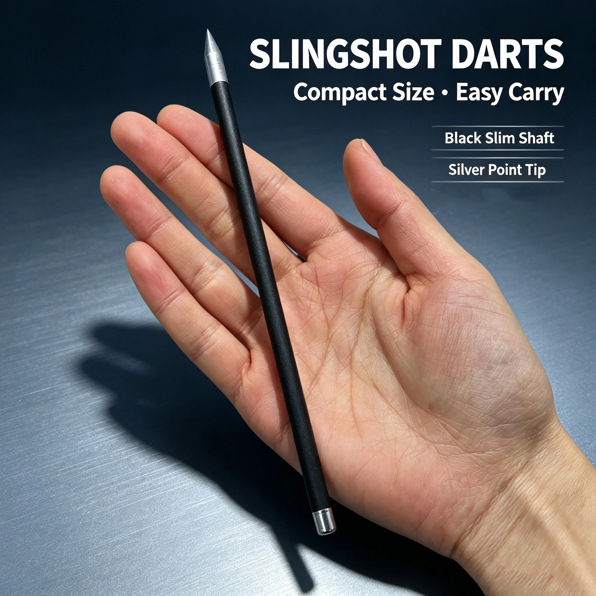 Carbon No-Fletching Slingshot Darts Cone Tip 10/20/30 Pcs Options Outdoor Target Practice Gear