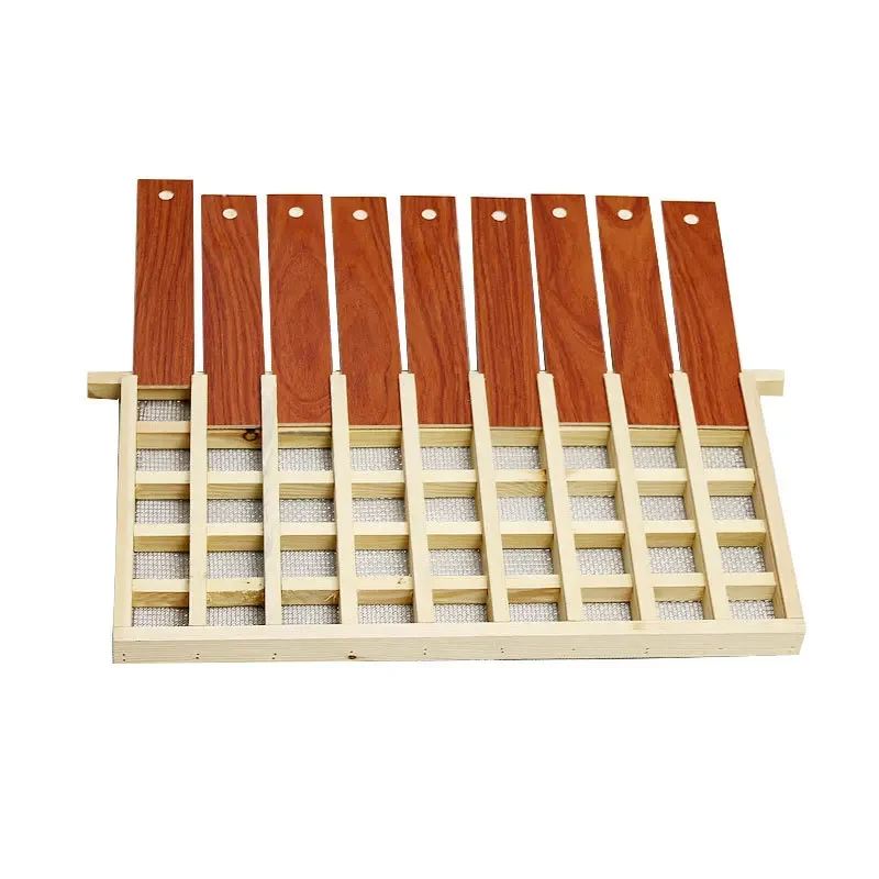 Bee keeping tool, bee breeding king, multifunctional wooden bee king storage device, storage box, king cage