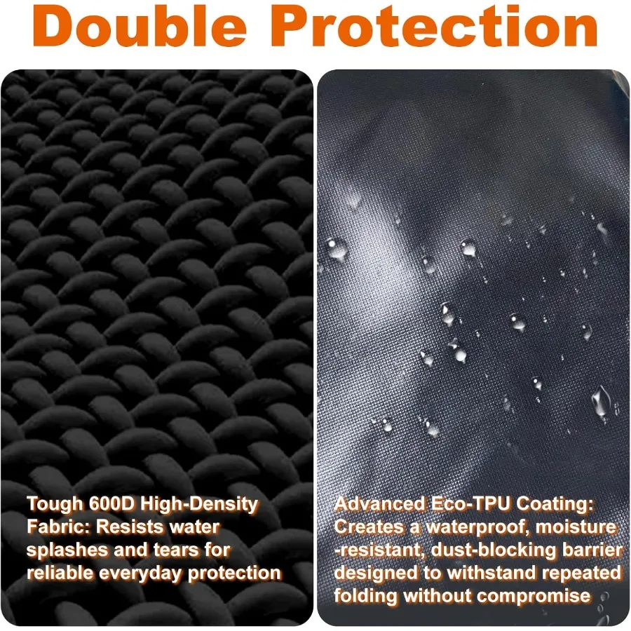 Cupohus Waterproof Art Portfolio Bag 25 x 37 for 24 x 36 Artworks with Outer Pockets and Handle Ideal for Student Art Storage P