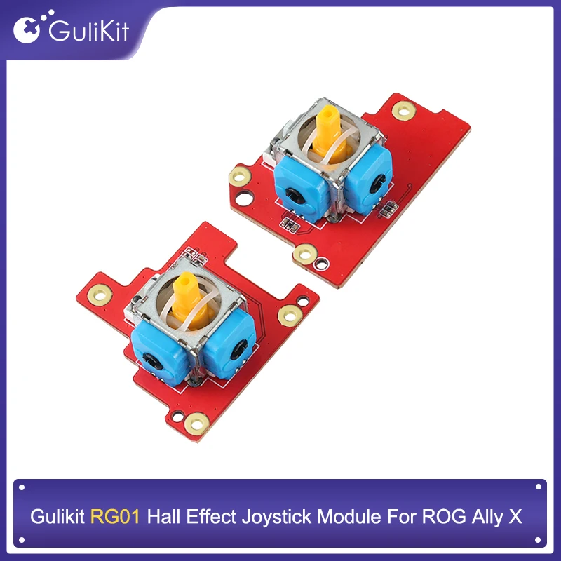 Gulikit RG01 Moduł joysticka elektromagnetycznego dla ROG Ally X Hall Effect Joystick Analog Thumbstick Upgrade Replacement