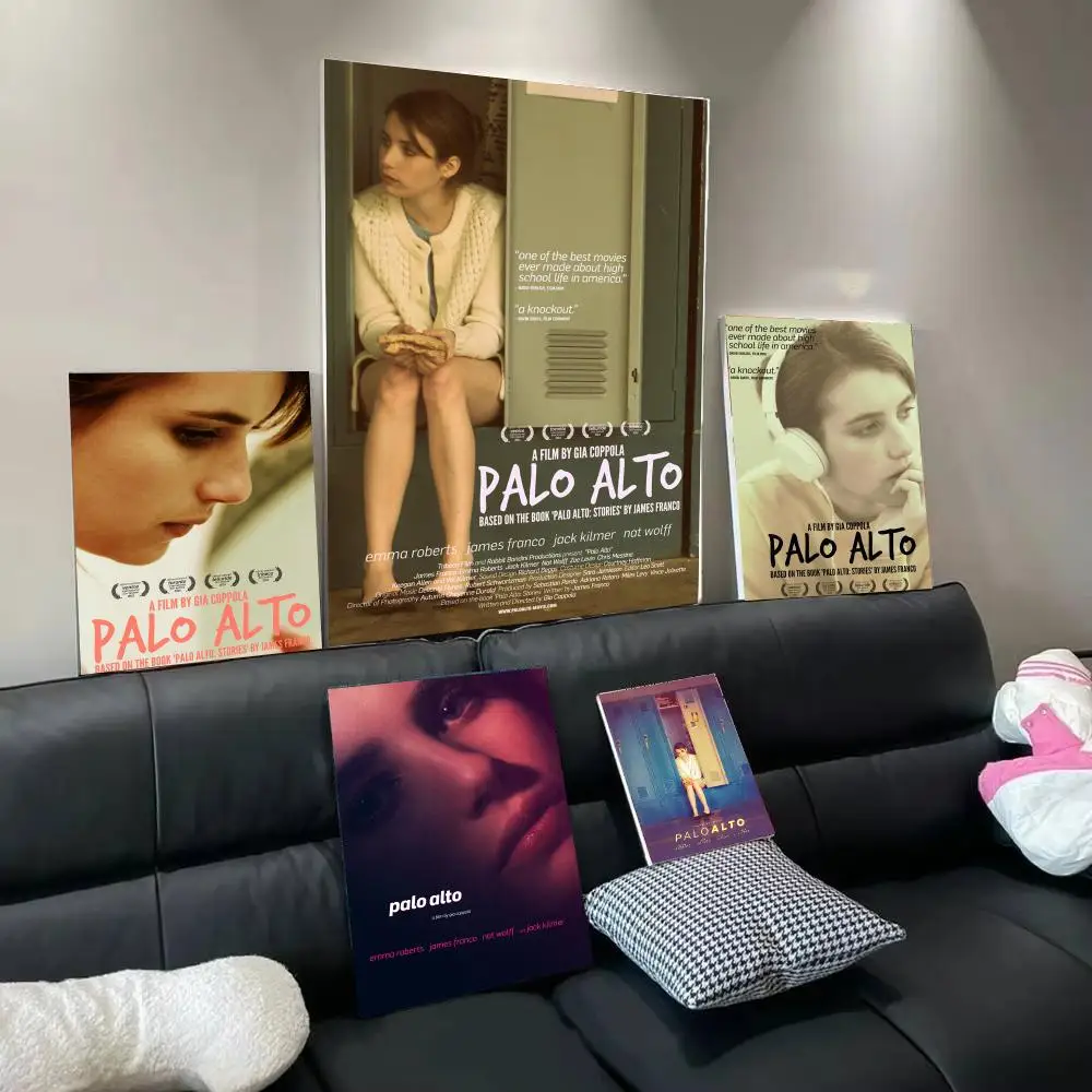 Movie P-Palo Alto Love Poster Modern  Wall Art Aesthetic Minimalist Bedroom Decor Cafe Home Gift