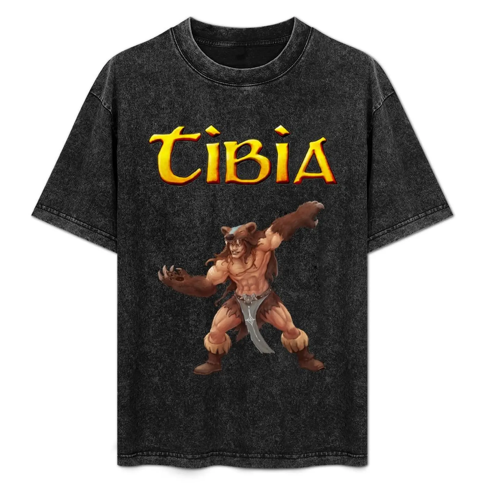 

Футболка Tibia MMORPG Druid, повседневная базовая футболка с короткими рукавами