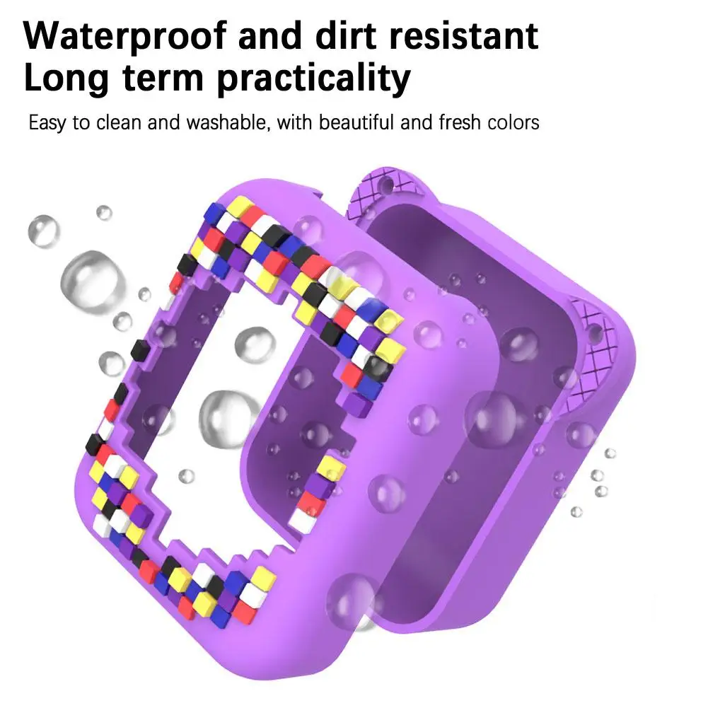 Case For Bitzee Interactive Toy Digital Pet Soft Silicone Shell Waterproof Anti-fall Protective Cover With Lanyard Strap