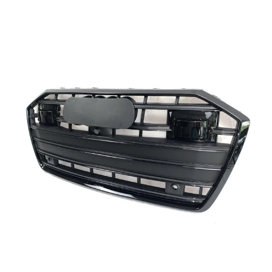 Suitable For Audi A6 / S6 C8 2019 2020 With ACC Car Front Bumper Grille Center Grille (RS6 Style Dedicated)