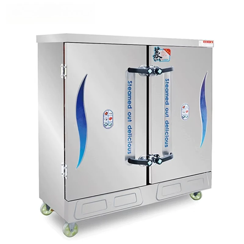 Heavy Duty Electric Rice Steamer Industrial Food Steam of 24/36/48 for Large-Scale Catering