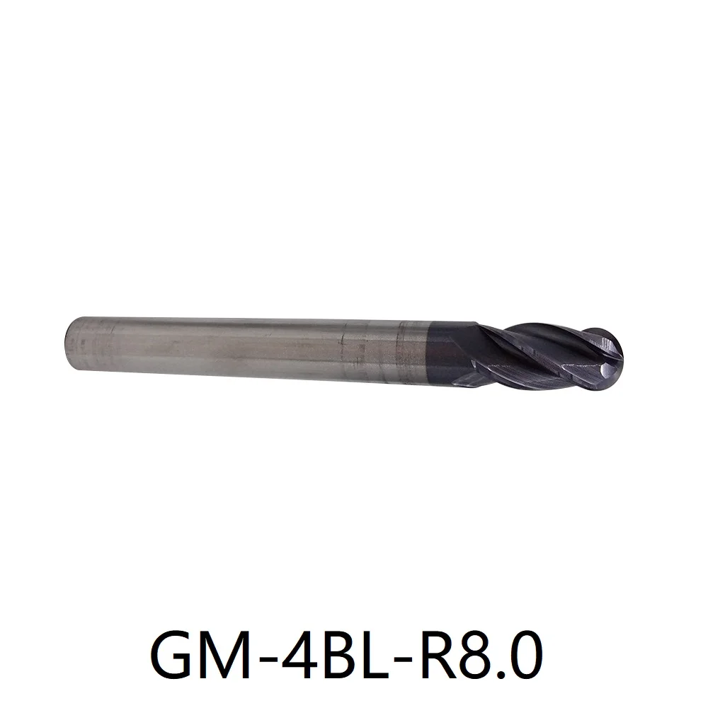 ZCC GM-4BL-R1.5 GM-4BL-R2.0 GM-4BL-R3.0 GM-4BL-R4.0 GM-4BL-R5.0 GM-4BL-R6.0 GM-4BL-R8.0 GM series Solid carbide milling