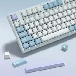 KBDiy GMK Illusion Keycap Cherry Profile Double Shot PBT ISO Keycaps For Gamer Mechanical Keyboard Kit Gaming Point Retro Keycap