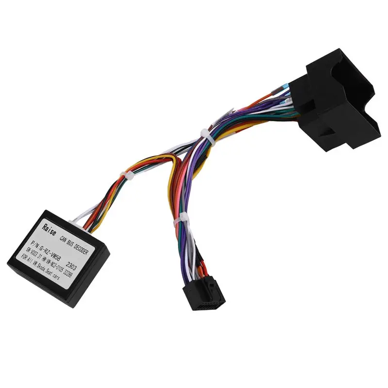 M50K-For VW 16P Android-Navig Adapter With Canbus Protocol Box Car Power Cable For VW-RZ-08
