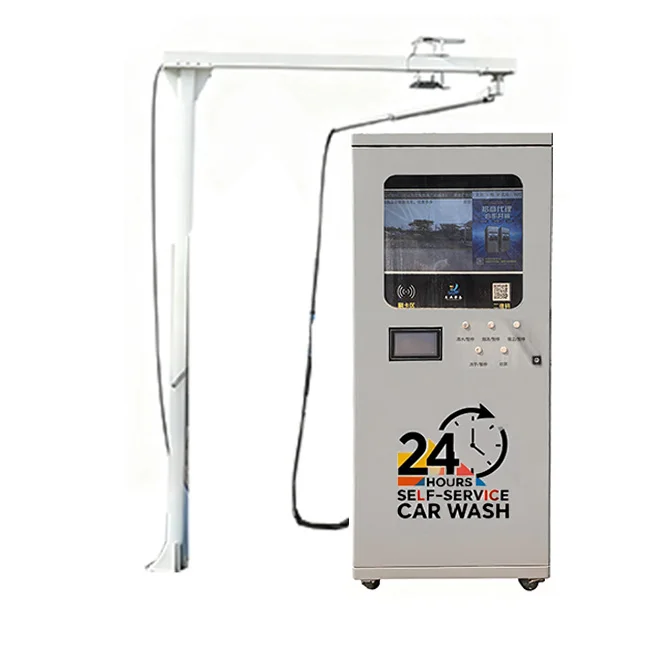 Self-Service Electric Car Wash with Coin 3000W Steel Construction 5MPa Pressure
