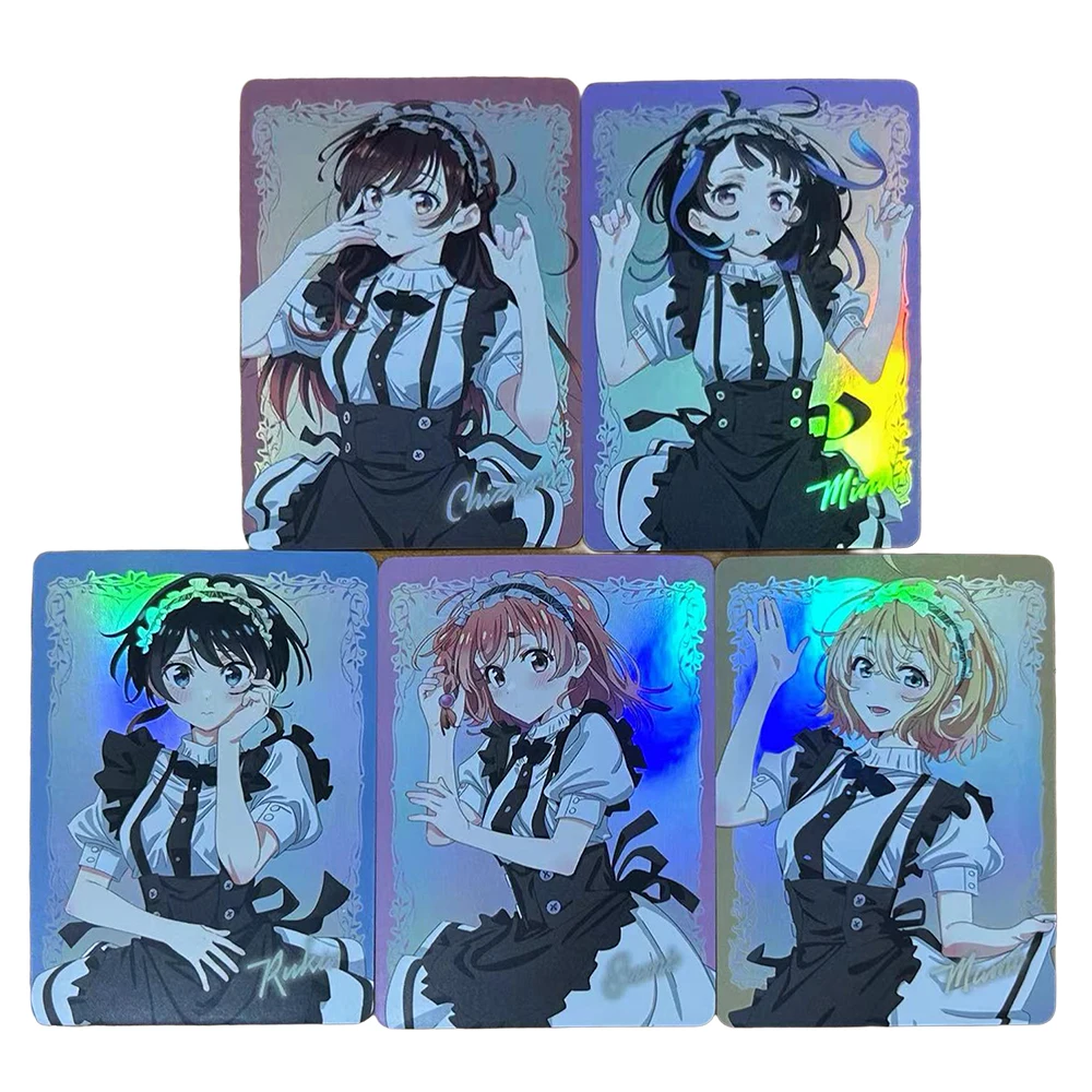 Anime Goddess Story DIY ACG Nakano Ichika Nino Miku Yotsuba Itsuki Boy Games Toys Birthday Gifts Board Games Collectible Cards