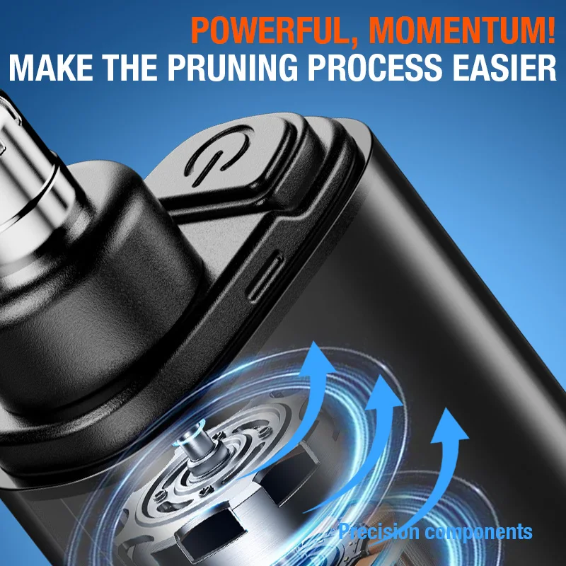 Portable Mini LED Display Nasal Hair Trimmer with Type-C Charging Versatile Compact Personal Grooming Tool view 2
