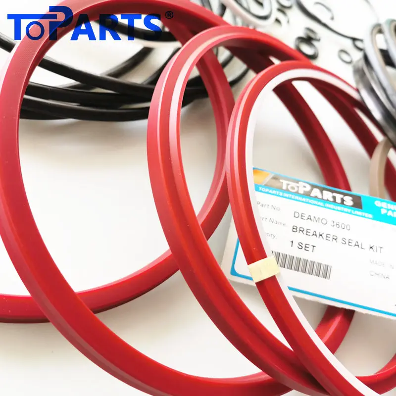 DAEMO DMB360 طقم ختم الكسارة DMB300 S3600 S3000 طقم ختم الكسارة الهيدروليكية B 36311700 أ00 ب 36480010 ب 36480010 #1