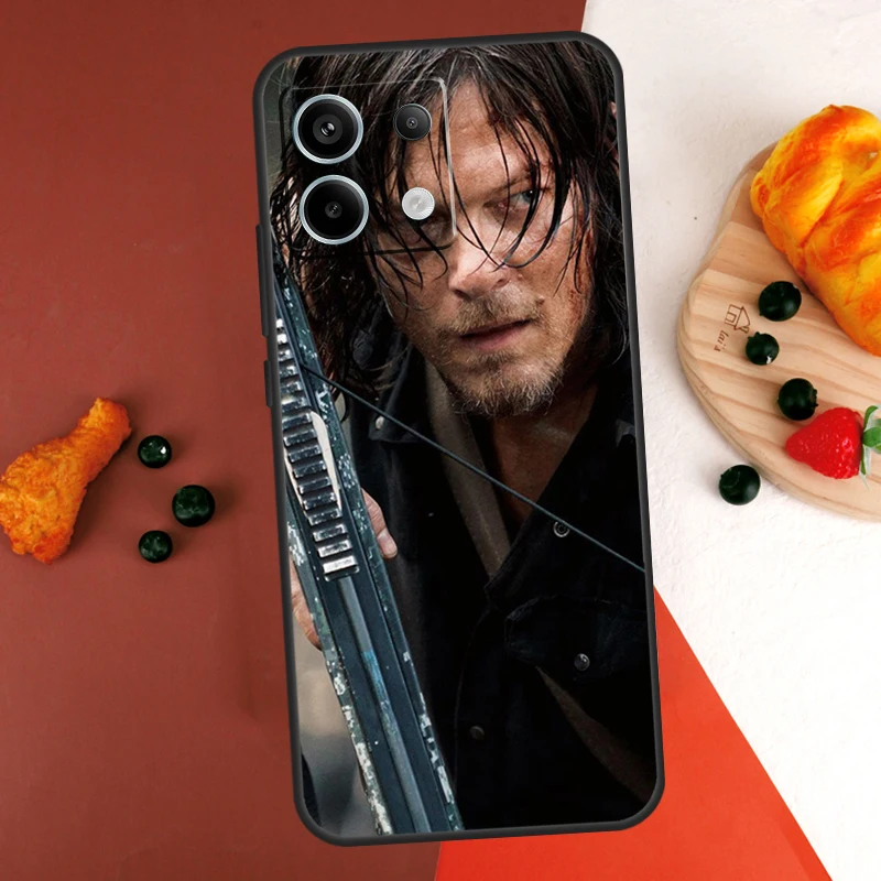 حافظة The Walking Dead Daryl Dixon لهاتف Xiaomi Redmi Note 13 14 Pro 9 10 11 12 Pro 10S 11S 12S Redmi 13C 10C 12C 14C Coque