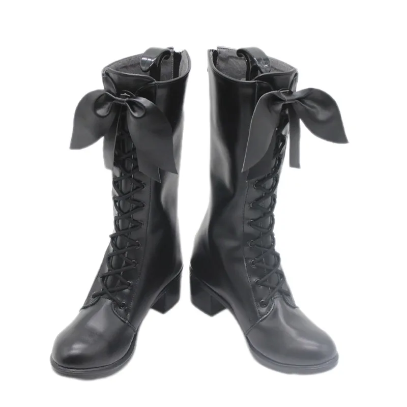Hoshikawa Sara Cosplay Schuhe Anime Zubehör PU Leder Schuhe Halloween Karneval Stiefel Vtuber Cosplay Requisiten Nach Maß