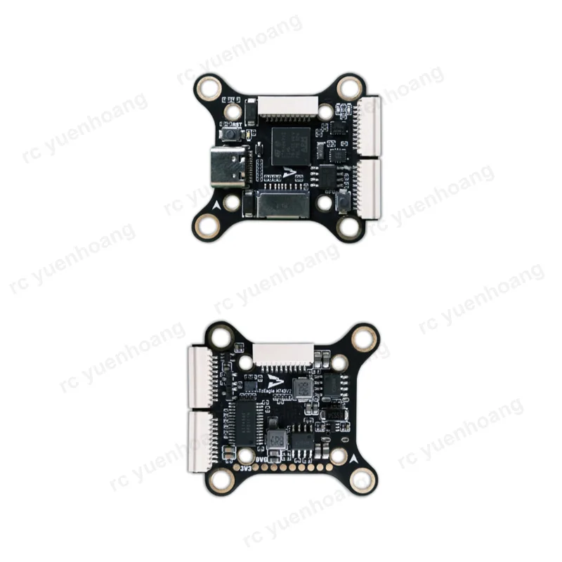 1PCS BF/IN/APM Firmware H743 Flight Control Board Dual Gyroscope Support DJI X8 Sky End Terminal Controlling PCB Module