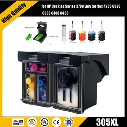 Einkshop 305XL Refill Ink Cartridge Compatible for HP 305 XL Hp305 for HP Deskjet Series 2700 Envy Series 4200 6020 6030 6400