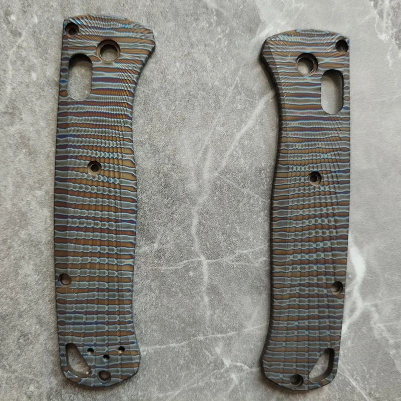 

Весы с жареной титановой ручкой для ножей Benchmade Bugout 535, патчи