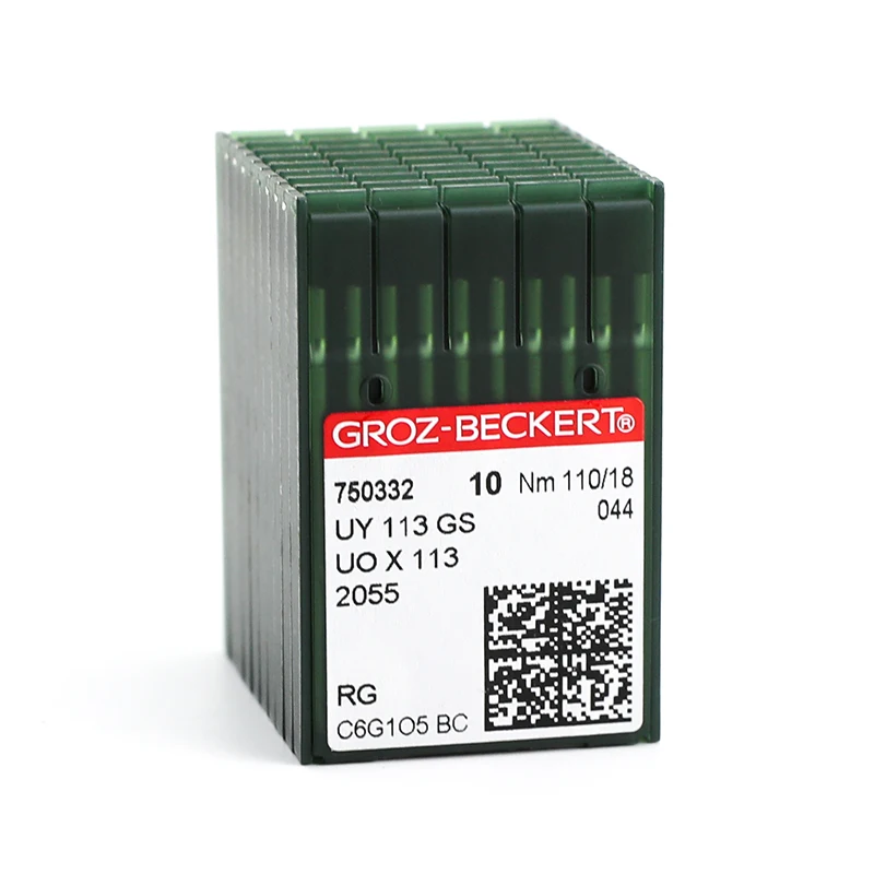 100 قطعة UOx113 UY113GS إبر خياطة Groz-Beckert متوافقة مع ماكينة خياطة Kansai 1404P JACK SIRUBA VC008 متعددة الإبر #4