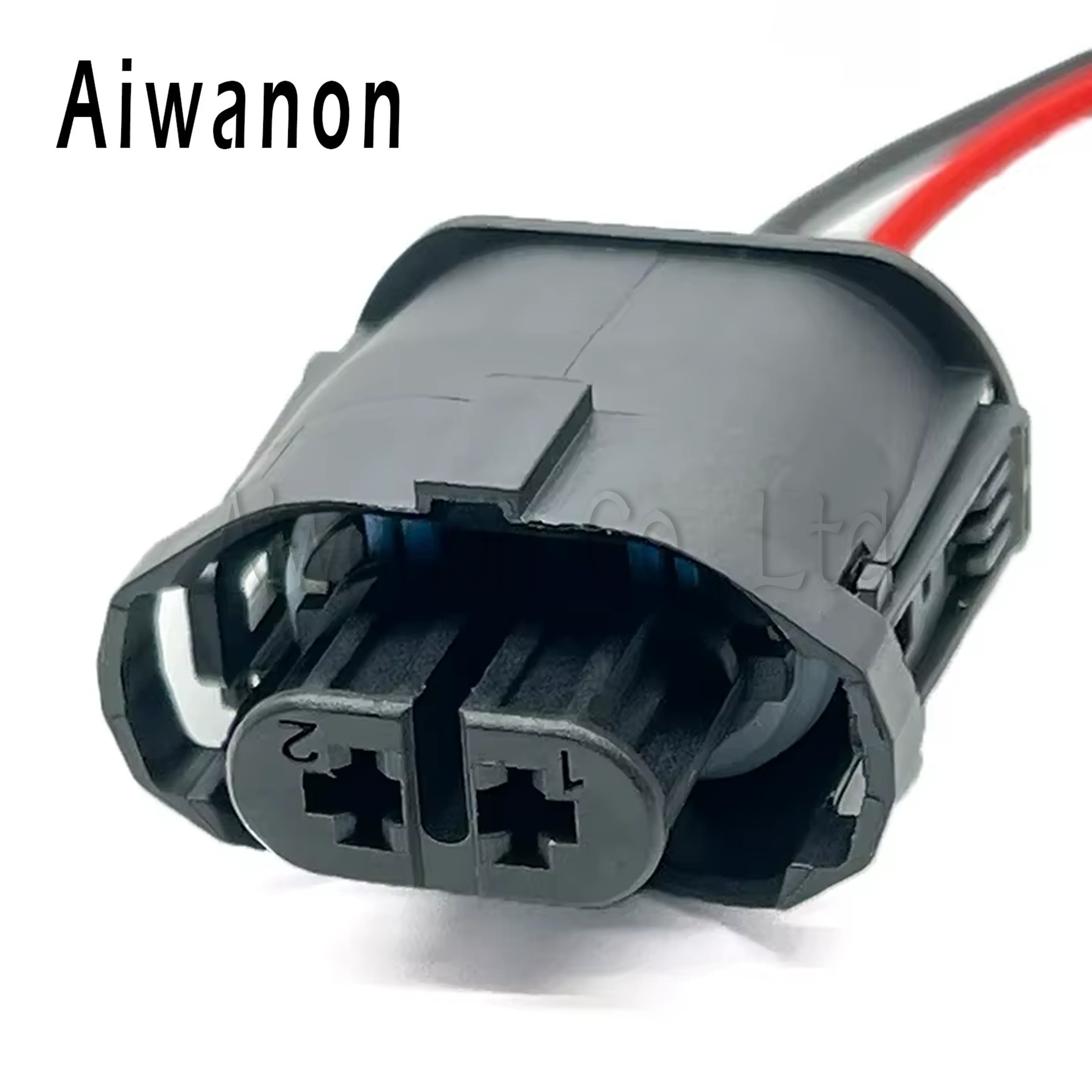 1 Set 2 Pin 1-1355668-2 Car Front Bumper Fog Light Electrical Connectors Waterproof Female Wire Harness Plug 1-1355664-2