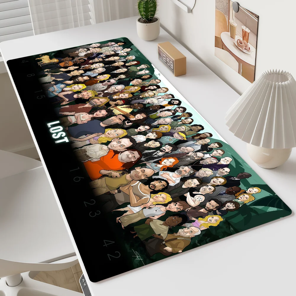 Mouse Pad Movie MousePad Non-slip Lockedge Office Student L-Lost Gaming Thickened Large Writing Pad Cushion
