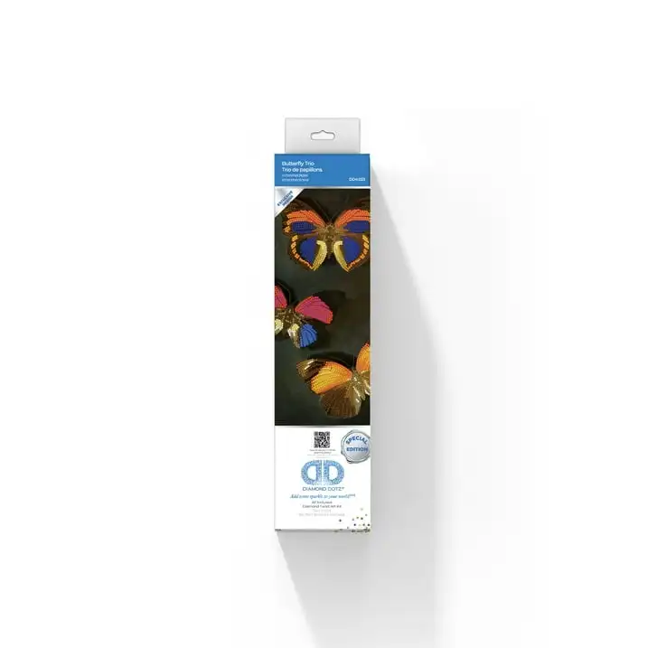 DIAMOND DOTZ® Butterfly Trio Special Edition Diamond Painting Kit