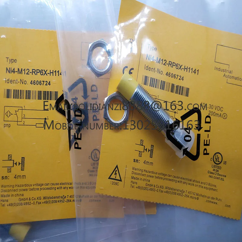 

New proximity switch sensor NI4-M12-RD4X-H1141 NI4-M12-RP4X-H1141 In stock