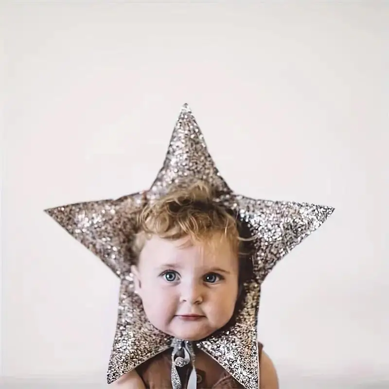 Creative and funny Christmas and birthday hair accessories for babies, star hairbands, runway shows, and headband props