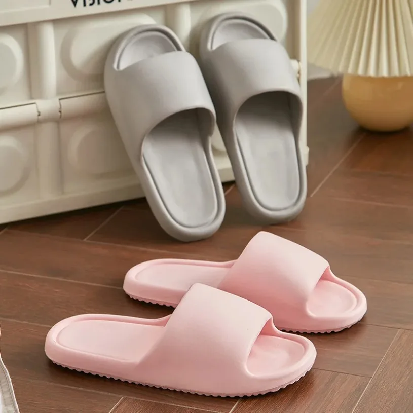 Home Slippers Women Platform Cloud Outdoor Indoor Summer Soft Sandal Slides Flip Flop Men Male Ladies House Shoe Flat Beach