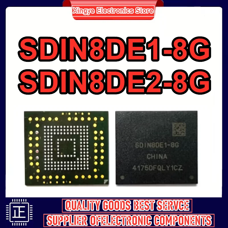 

SDIN8DE1-8G SDIN8DE2-8G BGA153 emmc 0-10 IC New Original in Stock