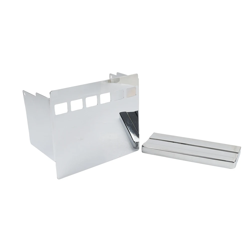 

Защитный чехол для батарейного отсека мотоцикла с окном, комплект для Harley Davidson Sportster Super Wide Glide, металлический, хромированный