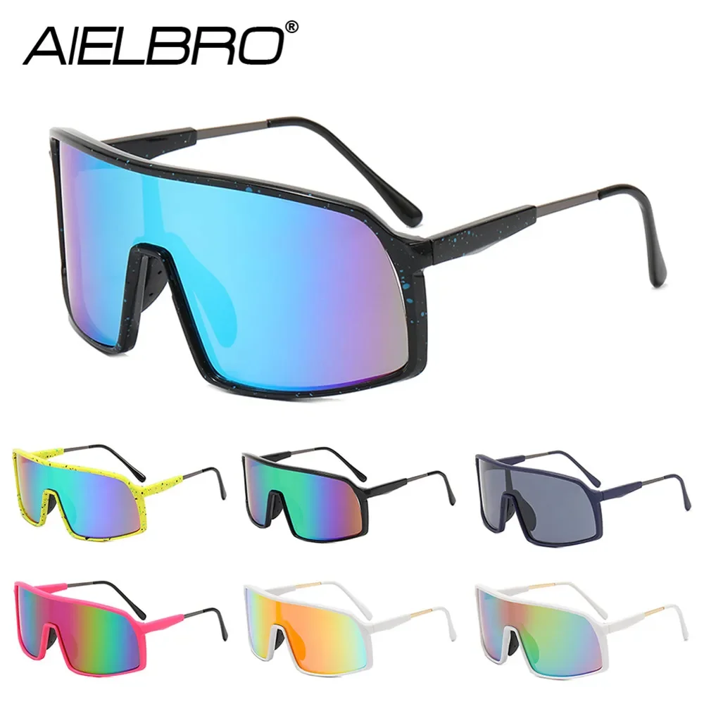 

AIELBRO Sunglasses for Men Cycling Glasses Goggles for Fishing UV400 Glasses Sports Lenses Men's Sunglasses Glasses for Men 2022