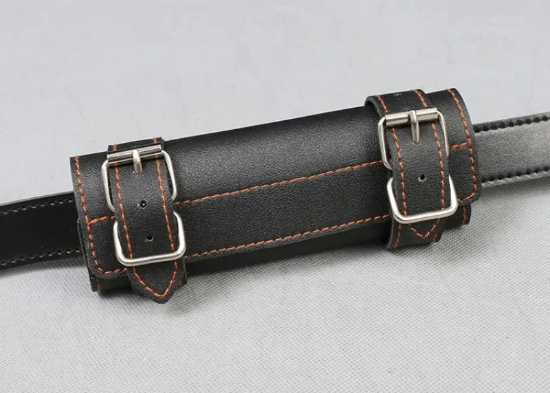 Ceinture Porte-épée En Cuir PU Pour Katana - Cosplay Samouraï Pirate Halloween - 12