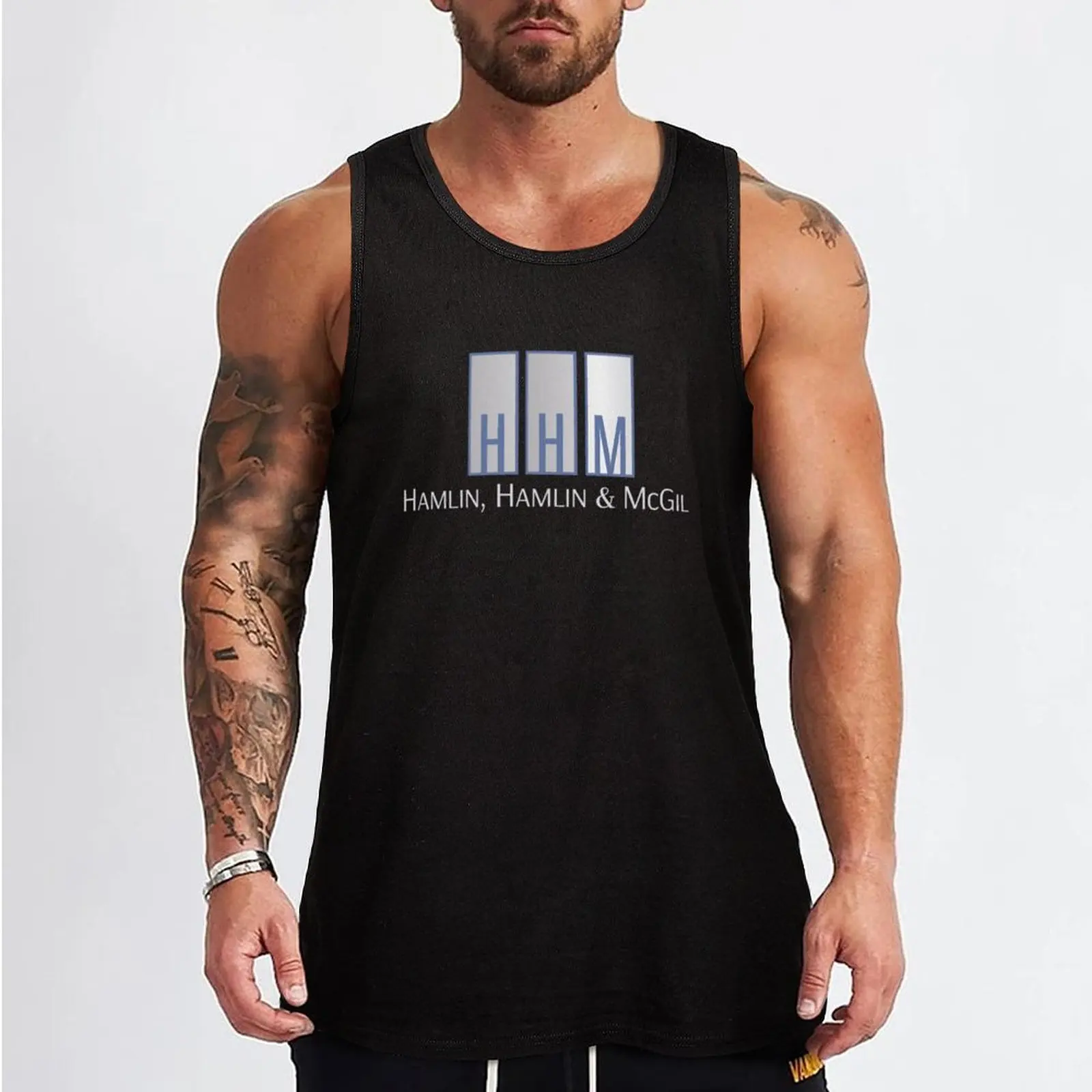 HHM Law firm Tank Top Men's t-shirt vests for men Gym t-shirt man Man gym clothes